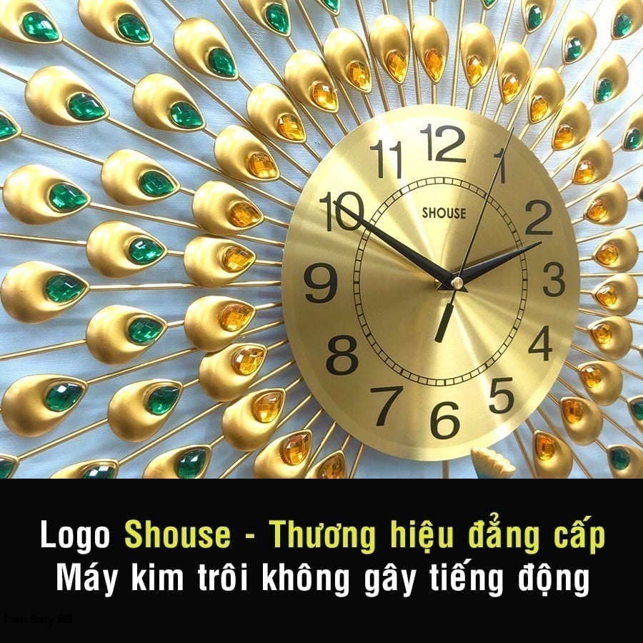 Mặt đồng hồ có logo Shouse