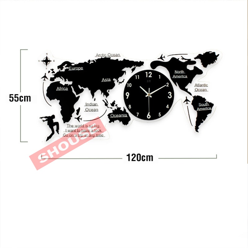 đồng hồ có kích thước 120m x55cm